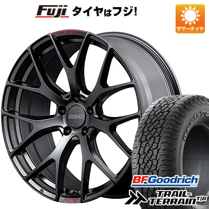 【新品国産5穴114.3車】 夏タイヤ ホイール４本セット 225/55R18 BFグッドリッチ トレールテレーンT/A ORBL レイズ ホムラ 2X7FT SPORT EDITION 18インチ :fuji 1321 148259 36808 36808:フジコーポレーション