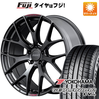 【新品】ヤリスクロス 夏タイヤ ホイール４本セット 215/50R18 ヨコハマ ジオランダー CV G058 レイズ ホムラ 2X7FT SPORT EDITION 18インチ｜fujicorporation