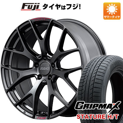 【新品国産5穴114.3車】 夏タイヤ ホイール４本セット 235/55R18 グリップマックス スタチャー H/T BSW（限定） レイズ ホムラ 2X7FT SPORT EDITION 18インチ :fuji 1303 148259 38304 38304:フジコーポレーション