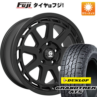 クーポン配布中 【新品国産5穴114.3車】 夏タイヤ ホイール4本セット 225/55R18 ダンロップ グラントレック AT5 OZ SPARCO グラベル 18インチ :fuji 1321 146023 32852 32852:フジコーポレーション