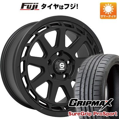 【新品国産5穴100車】 夏タイヤ ホイール4本セット 215/40R18 グリップマックス シュアグリップ PRO SPORTS BSW（限定） OZ SPARCO グラベル 18インチ :fuji 1221 146023 38308 38308:フジコーポレーション