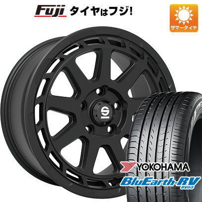 BluEarth - 【張り裂ける言いはなつ付】【新品国産車用 5穴114.3車】 夏タイア 銀輪4本仕かける 235/50R18 ヨコハマ 青味地びた RV-03 OZ SPARCO グラベル 18in