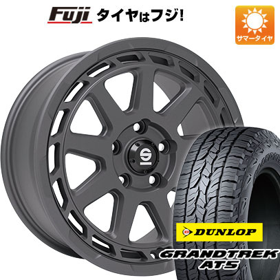 クーポン配布中 【新品国産5穴114.3車】 夏タイヤ ホイール4本セット 225/55R18 ダンロップ グラントレック AT5 OZ SPARCO グラベル 18インチ :fuji 1321 146024 32852 32852:フジコーポレーション