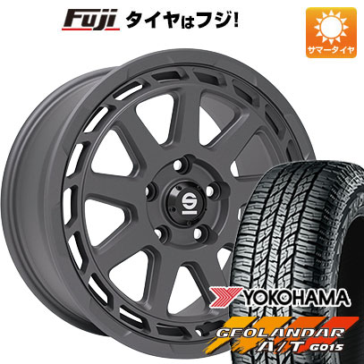 クーポン配布中 【新品国産5穴114.3車】 夏タイヤ ホイール4本セット 235/55R18 ヨコハマ ジオランダー A/T G015 RBL OZ SPARCO グラベル 18インチ :fuji 1303 146024 31577 31577:フジコーポレーション