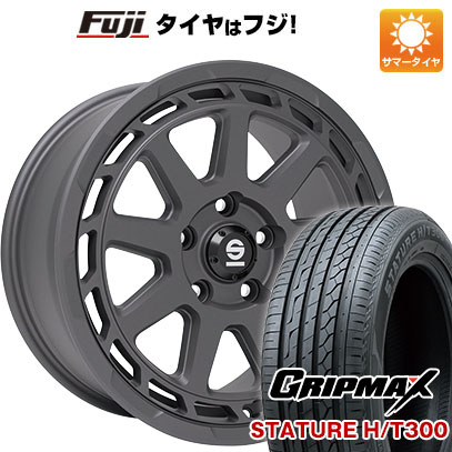 クーポン配布中 【新品国産5穴114.3車】 夏タイヤ ホイール4本セット 235/55R18 グリップマックス スタチャー H/T300 BSW（限定） OZ SPARCO グラベル 18インチ :fuji 1303 146024 40205 40205:フジコーポレーション