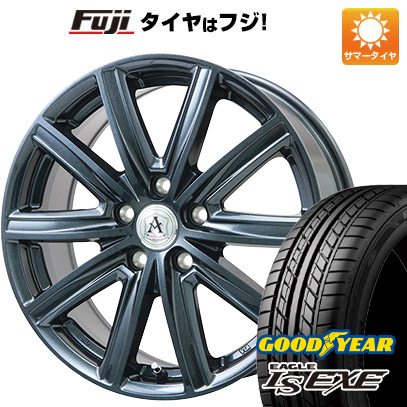 【新品国産5穴114.3車】 夏タイヤ ホイール4本セット 225/55R17 グッドイヤー イーグル エルエス エグゼ(限定) テクノピア アフロディーテ MZ 17インチ :fuji 1861 143548 32119 32119:フジコーポレーション