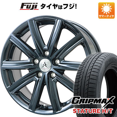 【新品国産5穴114.3車】 夏タイヤ ホイール4本セット 225/65R17 グリップマックス スタチャー H/T BSW（限定） テクノピア アフロディーテ MZ 17インチ :fuji 2182 143548 38301 38301:フジコーポレーション