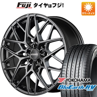 クーポン配布中 【パンク保証付き】【新品国産5穴114.3車】 夏タイヤ ホイール4本セット 225/45R19 ヨコハマ ブルーアース RV 03 レイズ VERSUS VV25M 19インチ :fuji 879 148693 36864 36864:フジコーポレーション