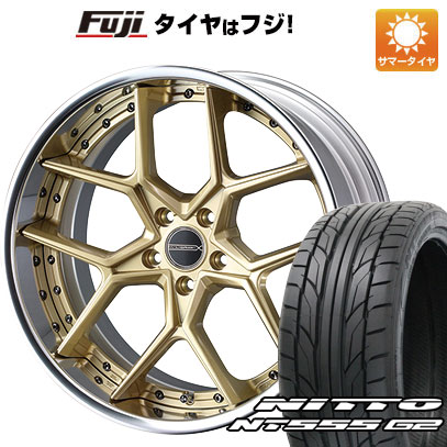 【パンク保証付き】【新品】40系アルファード用 夏タイヤ ホイール4本セット 245/45R20 ニットー NT555 G2 ウェッズ マーベリック 1505S 20インチ｜fujicorporation