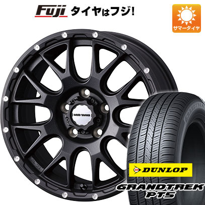 クーポン配布中 【新品国産5穴114.3車】 夏タイヤ ホイール4本セット 225/60R18 ダンロップ グラントレック PT5 ウェッズ マッドヴァンス 08 18インチ :fuji 1341 145632 40821 40821:フジコーポレーション