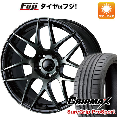 【新品国産5穴114.3車】 夏タイヤ ホイール4本セット 215/45R18 グリップマックス シュアグリップ PRO SPORTS BSW ウェッズ ウェッズスポーツ SA 27R 18インチ :fuji 1130 145601 38311 38311:フジコーポレーション