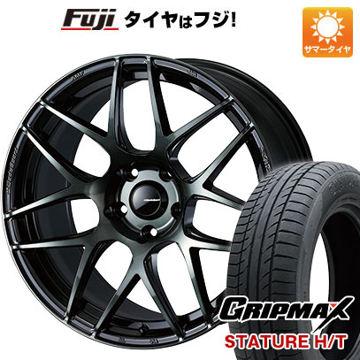 【新品国産5穴114.3車】 夏タイヤ ホイール4本セット 235/50R18 グリップマックス スタチャー H/T BSW（限定） ウェッズ ウェッズスポーツ SA 27R 18インチ :fuji 454 145601 38592 38592:フジコーポレーション