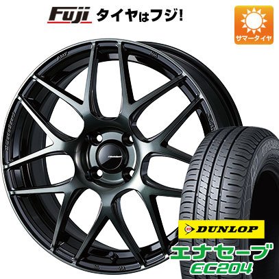 【新品 軽自動車】N-BOX タント ワゴンR 夏タイヤ ホイール4本セット 165/55R15 ダンロップ エナセーブ EC204 ウェッズ ウェッズスポーツ SA-27R 15インチ｜fujicorporation