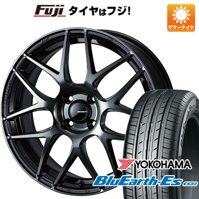 クーポン配布中 【新品国産4穴100車】 夏タイヤ ホイール4本セット 205/45R16 ヨコハマ ブルーアース ES32 ウェッズ ウェッズスポーツ SA 27R 16インチ :fuji 1541 145597 35486 35486:フジコーポレーション