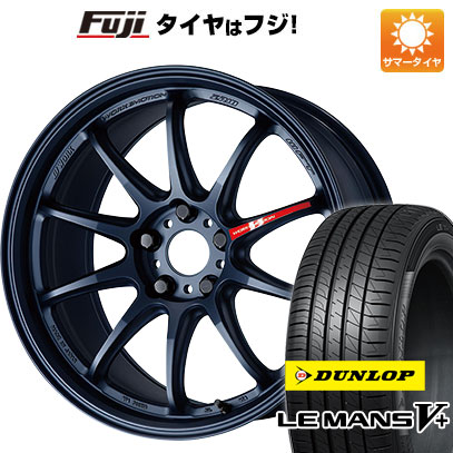 クーポン配布中 【新品国産5穴114.3車】 夏タイヤ ホイール4本セット 225/40R18 ダンロップ ルマン V+(ファイブプラス) ワーク エモーション ZR10 18インチ :fuji 1131 146741 40690 40690:フジコーポレーション