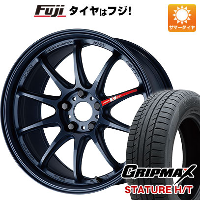 【新品国産5穴114.3車】 夏タイヤ ホイール4本セット 225/55R18 グリップマックス スタチャー H/T BSW（限定） ワーク エモーション ZR10 18インチ :fuji 1321 146740 38591 38591:フジコーポレーション