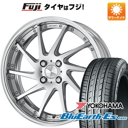 クーポン配布中 【新品国産4穴100車】 夏タイヤ ホイール4本セット 195/55R16 ヨコハマ ブルーアース ES32 ワーク リザルタード スポークＴＴ 16インチ :fuji 190 146040 35492 35492:フジコーポレーション