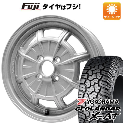 新品 ハスラー デリカミニ(4WD) サマータイヤ ホイール4本セット 165/60R15 ヨコハマ ジオランダー X AT G016(特価限定) ダムド カンタービレ 15インチ :fuji 21761 147138 43147 43147:フジコーポレーション