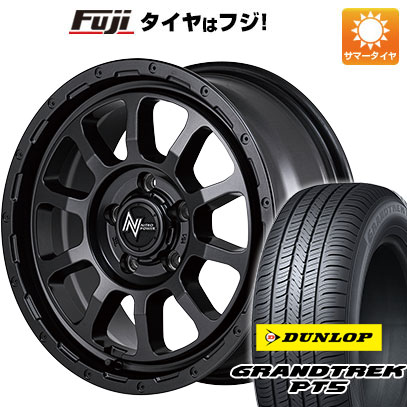 【新品国産5穴114.3車】 夏タイヤ ホイール4本セット 215/65R16 ダンロップ グラントレック PT5 MID M10 パーシングS バレルブラックエディション 16インチ :fuji 1310 146186 40814 40814:フジコーポレーション