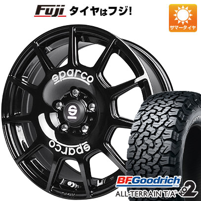 【新品国産5穴114.3車】 夏タイヤ ホイール4本セット 215/65R16 BFグッドリッチ オールテレーンT/A KO2 RBL OZ SPARCO テラ 16インチ :fuji 1310 116069 23751 23751:フジコーポレーション