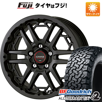 【新品国産5穴114.3車】 夏タイヤ ホイール4本セット 215/65R16 BFグッドリッチ オールテレーンT/A KO2 RBL ワーク クラッグ ティーグラビックIII 16インチ :fuji 1310 145952 23751 23751:フジコーポレーション