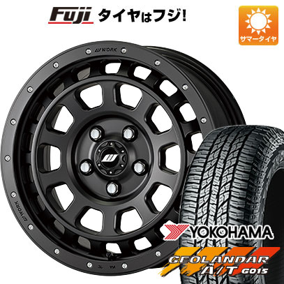 【新品国産5穴114.3車】 夏タイヤ ホイール4本セット 235/70R16 ヨコハマ ジオランダー A/T G015 OWL/RBL ワーク CRAG T GRABIC SHADOW EDITION 16インチ :fuji 7121 146696 24700 24700:フジコーポレーション