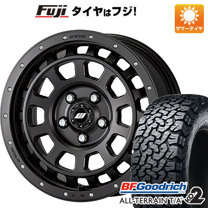 【新品国産5穴114.3車】 夏タイヤ ホイール4本セット 215/70R16 BFグッドリッチ オールテレーンT/A KO2 RWL/RBL ワーク CRAG T GRABIC SHADOW EDITION 16インチ :fuji 1581 146696 22212 22212:フジコーポレーション