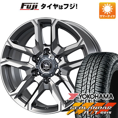 【新品国産6穴139.7車】 夏タイヤ ホイール4本セット 285/70R17 ヨコハマ ジオランダー A/T G015 OWL/RBL コーセイ ベアロック バイソン 17インチ :fuji 11822 145072 41222 41222:フジコーポレーション