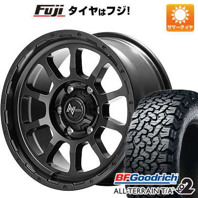 【新品国産6穴139.7車】 夏タイヤ ホイール4本セット 265/65R17 BFグッドリッチ オールテレーンT/A KO2 RWL/RBL MID M10 PERSHING BARREL BLACK 17インチ :fuji 11822 146181 22210 22210:フジコーポレーション