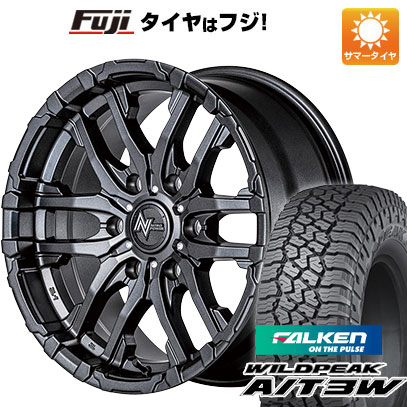 【新品国産6穴139.7車】 夏タイヤ ホイール4本セット 285/70R17 ファルケン ワイルドピーク A/T3W MID ナイトロパワー M26 クロスファング 17インチ :fuji 11822 146177 30032 30032:フジコーポレーション