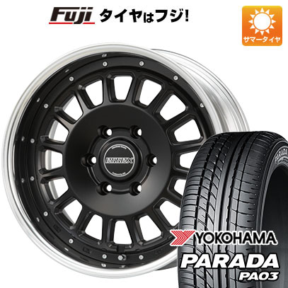 【新品】ハイエース200系 夏タイヤ ホイール4本セット 225/50R18 107/105H ヨコハマ PARADA PA03 ブラックレター エセックス ENCD 2P 18インチ : fuji 2188 95188 32356 32356 : フジコーポレーション