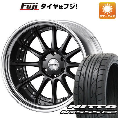 【パンク保証付き】【新品】ハイエース200系 夏タイヤ ホイール４本セット 225/35R20 ニットー NT555 G2 ファブレス ヴァローネ LV 12 2P 20インチ :fuji 2189 152992 23584 23584:フジコーポレーション