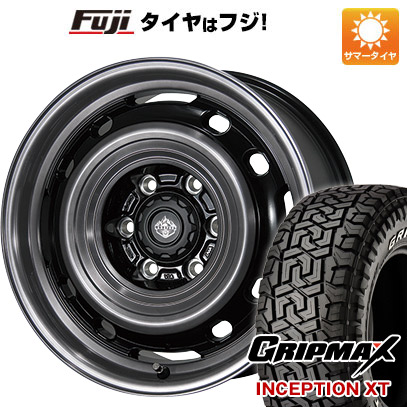 【新品国産6穴139.7車】 夏タイヤ ホイール4本セット 265/65R17 グリップマックス インセプション X/T RWL(限定) トピー ランドフット XFG 17インチ :fuji 11822 146739 33364 33364:フジコーポレーション