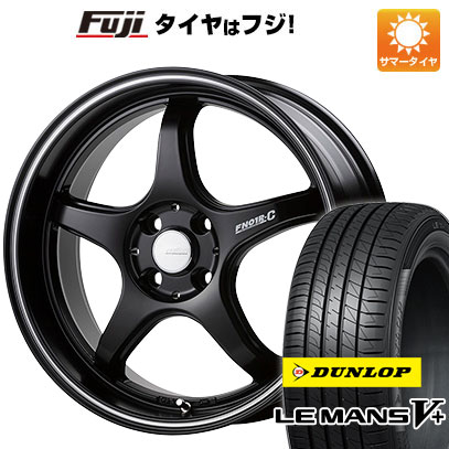 【新品 軽自動車】エブリイワゴン 夏タイヤ ホイール4本セット 165/60R14 ダンロップ ルマン V+(ファイブプラス) ゴジゲン PROレーサー FN01R-C STV 14インチ｜fujicorporation