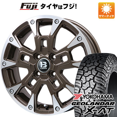 新品 ハスラー デリカミニ(4WD) サマータイヤ ホイール4本セット 165/60R15 ヨコハマ ジオランダー X AT G016(特価限定) ビッグウエイ B LUGNAS BRD 15インチ :fuji 21761 146642 43147 43147:フジコーポレーション