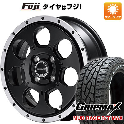 【新品国産5穴114.3車】 夏タイヤ ホイール4本セット 215/65R16 グリップマックス マッドレイジR/T MAX RWL(限定) MID ロードマックス WO 7 16インチ :fuji 1310 146215 33237 33237:フジコーポレーション