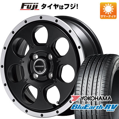 【パンク保証付き】【新品国産5穴114.3車】 夏タイヤ ホイール4本セット 215/65R16 ヨコハマ ブルーアース RV 03 MID ロードマックス WO 7 16インチ :fuji 1310 146215 36883 36883:フジコーポレーション