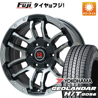 クーポン配布中 【新品国産6穴139.7車】 夏タイヤ ホイール4本セット 265/70R17 ヨコハマ ジオランダー H/T G056 ビッグウエイ B LUGNAS FRD 17インチ :fuji 11822 137804 21373 21373:フジコーポレーション