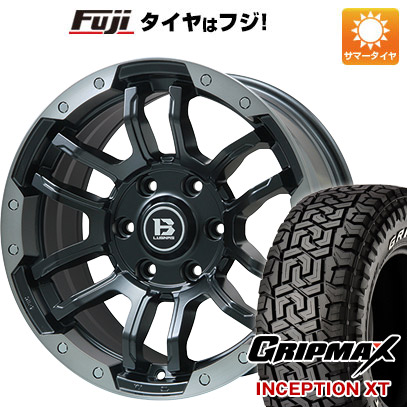 【新品国産6穴139.7車】 夏タイヤ ホイール4本セット 265/65R17 グリップマックス インセプション X/T RWL(限定) ビッグウエイ B LUGNAS FRD 17インチ :fuji 11822 137807 33364 33364:フジコーポレーション