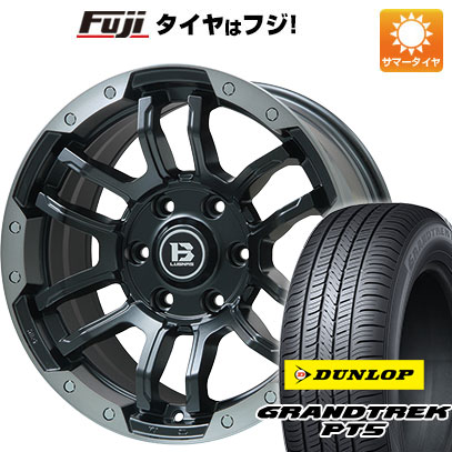 クーポン配布中 【新品国産6穴139.7車】 夏タイヤ ホイール4本セット 265/65R17 ダンロップ グラントレック PT5 ビッグウエイ B LUGNAS FRD 17インチ :fuji 11822 137807 40833 40833:フジコーポレーション