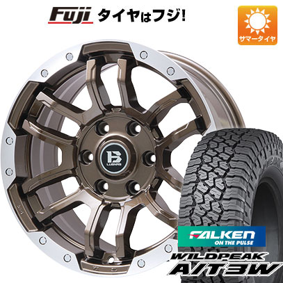 【新品国産6穴139.7車】 夏タイヤ ホイール4本セット 265/65R17 ファルケン ワイルドピーク A/T3W ビッグウエイ B LUGNAS FRD 17インチ :fuji 11822 137805 29278 29278:フジコーポレーション