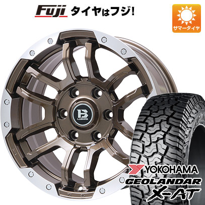 クーポン配布中 【新品国産6穴139.7車】 夏タイヤ ホイール4本セット 275/65R18 ヨコハマ ジオランダー X AT G016 ビッグウエイ B LUGNAS FRD 18インチ :fuji 16581 137820 41940 41940:フジコーポレーション