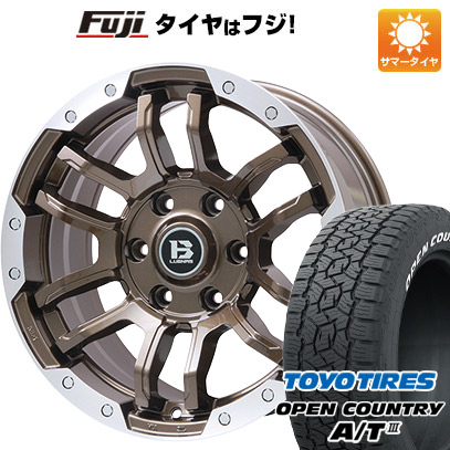 【新品】プラド 夏タイヤ ホイール4本セット 265/65R17 トーヨー オープンカントリー A/T III RWL/RBL ビッグウエイ B LUGNAS FRD 17インチ :fuji 11822 137805 42854 42854:フジコーポレーション