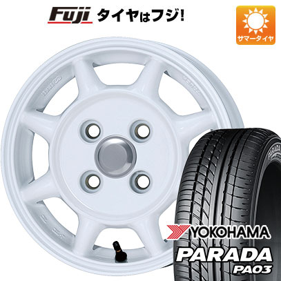 PARADA PA03 【新品 軽自動車】 夏タイヤ ホイール4本セット 165/55R14