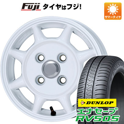 【新品 軽自動車】N-BOX タント ワゴンR 夏タイヤ ホイール4本セット 155/65R14 ダンロップ エナセーブ RV505 エンケイ SAMシリーズ タフ 14インチ