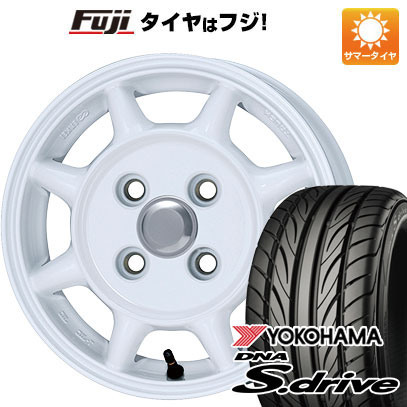 【新品 軽自動車】 夏タイヤ ホイール4本セット 165/55R14 ヨコハマ DNA Sドライブ エンケイ SAMシリーズ タフ 14インチ｜fujicorporation