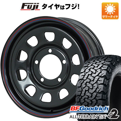 【新品】ジムニーシエラ 夏タイヤ ホイール4本セット 215/70R16 BFグッドリッチ オールテレーンT/A KO2 RWL/RBL モリタ デイトナズ 16インチ :fuji 16701 100309 22212 22212:フジコーポレーション