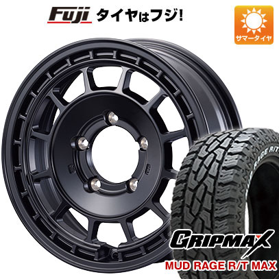 【新品】ジムニー 夏タイヤ ホイール４本セット 175/80R16 グリップマックス マッドレイジR/T MAX RWL(限定) モーターファーム クロスバーナー 16インチ :fuji 16701 146915 43256 43256:フジコーポレーション