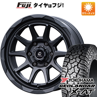 【新品国産車用 6穴139.7車】 夏タイヤ ホイール4本セット 35X12.5R17 ヨコハマ ジオランダー X-AT G016 エムズスピード ジュノウ エムエム 17インチ