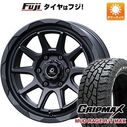 【新品国産6穴139.7車】 夏タイヤ ホイール4本セット 285/70R17 グリップマックス マッドレイジR/T MAX RWL(限定) エムズスピード ジュノウ エムエム 17インチ :fuji 11822 145156 33029 33029:フジコーポレーション